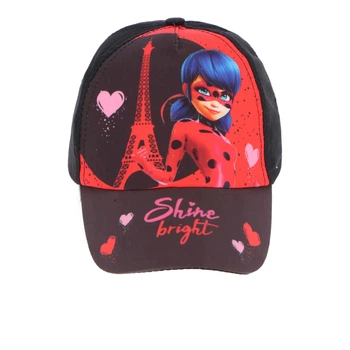 Детская кепка Miraculous Леди Баг и Супер-Кот 56 см Красная