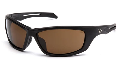 Захисні окуляри Venture Gear Tactical Howitzer Black (bronze) Anti-Fog, коричневі в чорній оправі VG-HOWIBK-BZ1