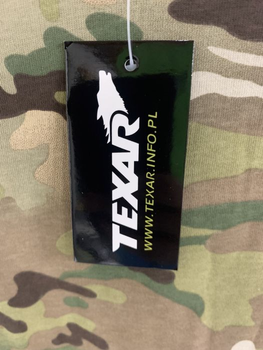 Тактическая футболка Texar мультикам камуфляжный L