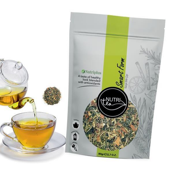 Трав'яний чай Nutriplus Nutritea "Довершена Форма" для схуднення про очищення організму Farmasi, 80 г