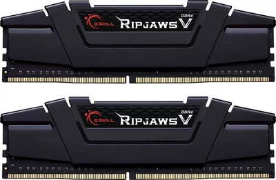 Оперативная память G.Skill DDR4-4800 16384MB PC4-38400 (Kit of 2x8192) Ripjaws V Black (F4-4800C19D-16GVKC)