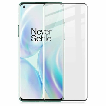 Защитное стекло DK Full Glue 3D для OnePlus 8 Pro (black)