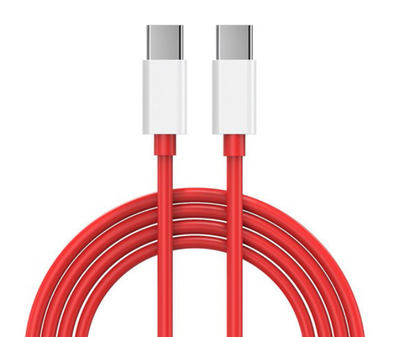 Кабель Warp Fast Charge 30W / 5V-6A 1m Type-C на Type-C (D307) для OnePLus (red)