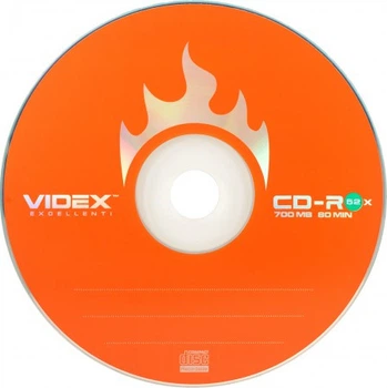 Компакт диск VIDEX CD-R 700 Mb (упаковка 10шт)