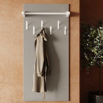 Вішалка настінна для одягу Fenster «Брюссель» 150х70х27 см. Бiлий/Свiтло-Сiрий