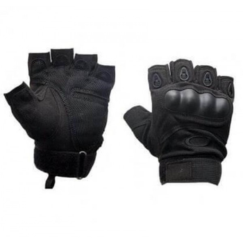 Тактичні рукавички (Рукавиці) Oakley з відкритими пальцями (Без пальців) L