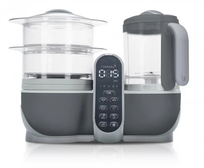 Блендер-пароварка Nutribaby+ Babymoov grey