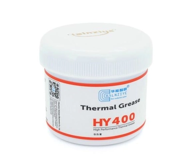 Паста термопровідна HY-410 100g, банка, White, >0,925W/mK,