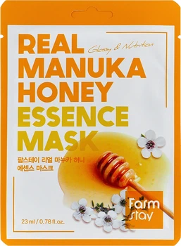 Питательная тканевая маска для лица с медом манука - FarmStay Real Manuka Honey Essence Mask 23ml (973780-44205)