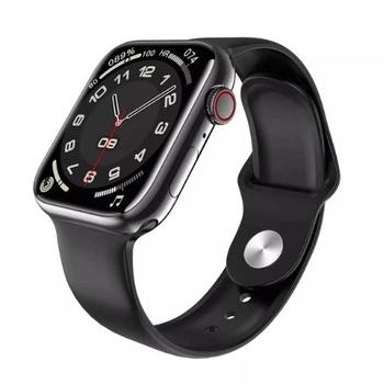 Смарт часы Airplus M7 mini 41mm Smart Watch 7 series Black. Умные фитнес часы. Цвет черный.