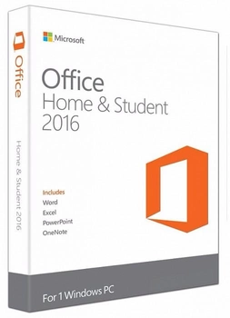 Microsoft Office 2016 для Дому та Навчання 32/64 bit всі мови (електронна ліцензія - 1ПК)