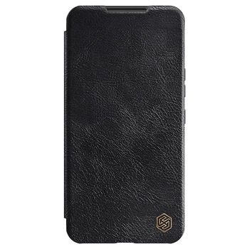 Кожаный чехол-книжка Nillkin Qin Pro Camshield для Samsung Galaxy S24 FE Черный