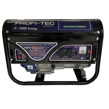 Генератор бензиновий 3.3 кВт с медной обмоткой PROFI-TEC
