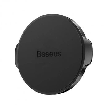 Магнитный держатель для телефона Baseus SUER-C01 (клейкая основа 3М, автодержатель, на торпедо, смартфона, настенный) - Черный