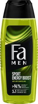 Гель для душа Fa Men Sport Energy Boost 250 мл (5410091692919)