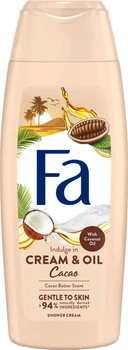 Гель для душу Fa Cream&Oil з олією кокоса й ароматом какао 250 мл (3178041337328)