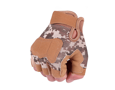 Тактические перчатки беспалые Gloves пиксель размер L (11686)