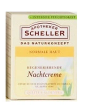 Крем для лица Apotheker SCHELLER Regenerating NIGHT CREAM айвовый увлажняющий ночной для обезвоженной кожи 75 мл (4370)