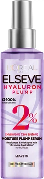 Спрей-філер L'Oreal Paris Elseve Hyaluron Plump для волосся, що потребує зволоження та об’єму 150 мл (3600524032425)