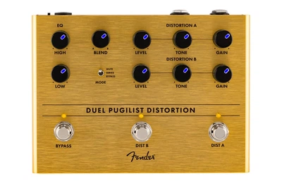 Педаль эффектов FENDER PEDAL DUEL PUGILIST DISTORTION