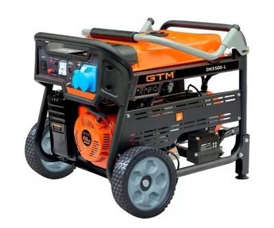Бензиновий генератор GTM DK5500-L (5.5 кВт) (34042)