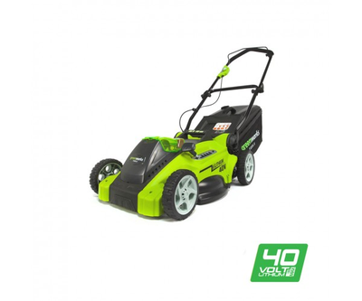 Акумуляторна газонокосарка Greenworks G40LM40 (40 В, без АКБ, 400 мм) (2500007)
