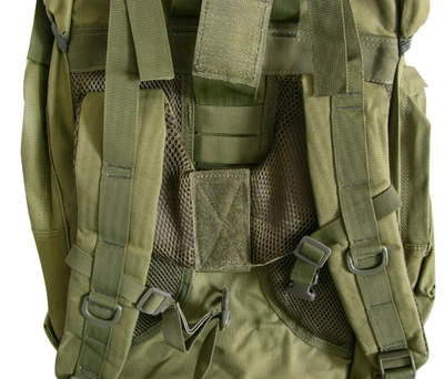 Тактичний рюкзак 70л "A21 oliva - Оливковий", великий туристичний рюкзак і для подорожей з чохлом (1009432-LightGreen)