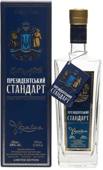 Горілка Президентський Стандарт сувенірна коробка 0.75 л 38% (4820001626124)