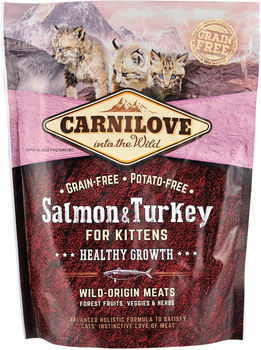 Корм для котят Carnilove Salmon & Turkey Kitten