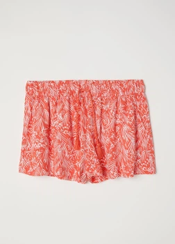 Шорти H&M XS Кораловий 0657097_бел. візерунок