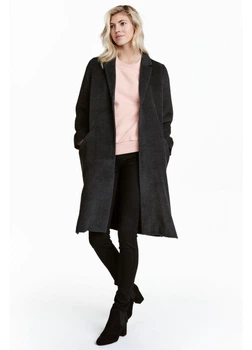 Пальто H&M 32 Темно-сірий 0484991_02
