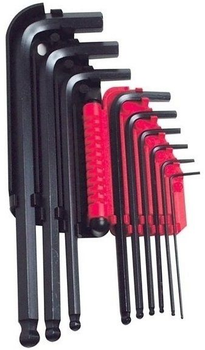 Ключі шестигранні Stanley "Hex Ball", набір 9 шт., 1.5-10 мм