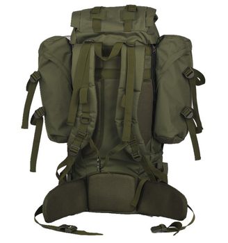 Рюкзак штурмовий армійський дорожній для кемпінгу чорний 80 літрів