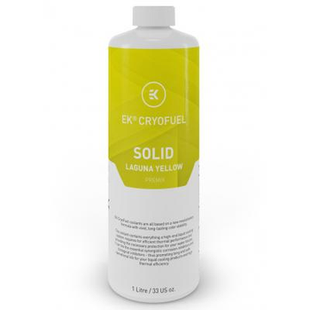 Охлаждающая жидкость Ekwb EK-CryoFuel Solid Laguna Yellow (Premix 1000mL) (3831109880319)