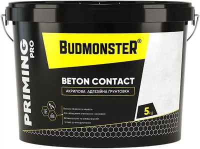 Ґрунтовка Budmonster Beton Contact 5 кг (100378)