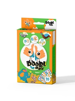 Игра настольная Danko Toys Doobl Image mini Animals (доббль, найди пару) (Укр) (DBI-02-03U)