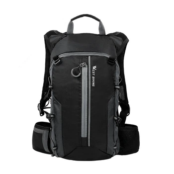 Велосипедный рюкзак West Biking YP0707210 10 L Black + Gray спортивный
