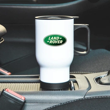 Термокружка автомобильная с логотипом Land Rover 450 мл