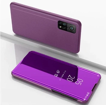 Чехол-книжка Mirror для Xiaomi Redmi Note 11 / Note 11S Зеркальная Сиреневый