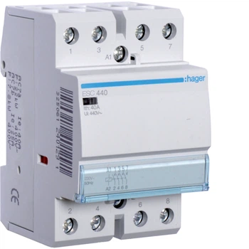 Контактор Hager ESC440 40A, 4НО, 230В