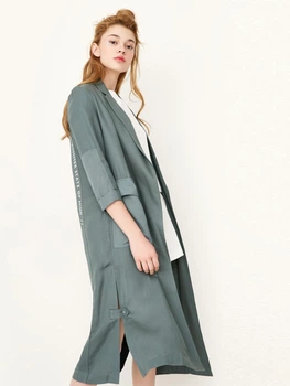Тренч Only 117208505 XS (70393XS) Зеленый