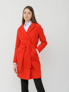 Пальто осеннее женское Рута-С 2364др 38 (164-76-84) Красное