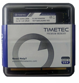 TIMETEC 32GB DDR4 PC3-21300 メモリー Amazon | Timetec 32GB KIT(2x16GB) Apple DDR4 2666MHz