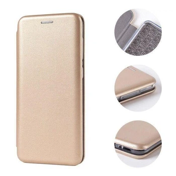 Чехол Fiji G.C. для Xiaomi Redmi 12 книжка магнитная Gold