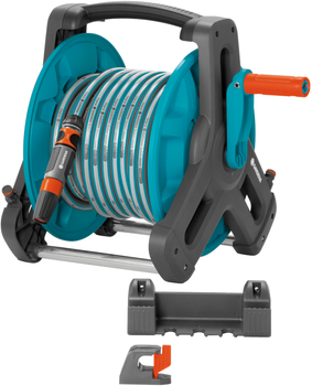 Котушка зі шлангом Gardena Classic 50 Set з настінним кронштейном (08009-20.000.00)