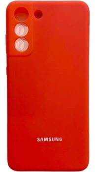Чехол Soft Case на Samsung Galaxy S21 FE красный