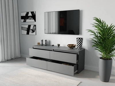 ТВ тумба Moreli ST-223 Ш1400/В530/Г400 Антрацит