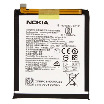 Батарея Nokia HE342 Nokia 6.1 Plus TA-1103 / Nokia X6 2018 [Original PRC]