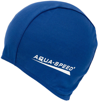 Шапка для плавання Aqua Speed POLYESTER CAP 5763 (091-10) Синя (5908217657633)