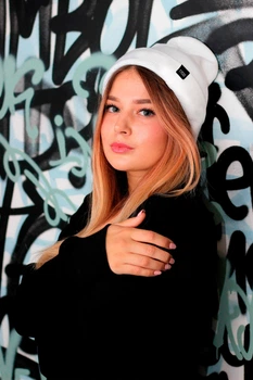 Шапка Without Cold Woman Біла